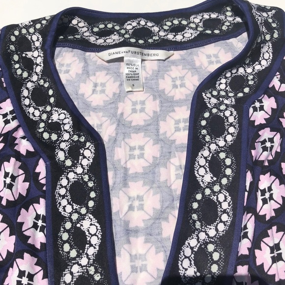 Diane Von Furstenberg/100%Silk/EUC - Picture 3 of 6